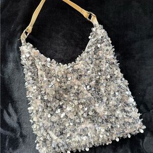 Sequin Shoulder Bag